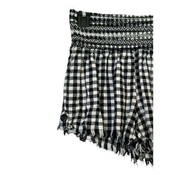Rewash black white checks pull on shorts size Medium - Picture 11 of 13